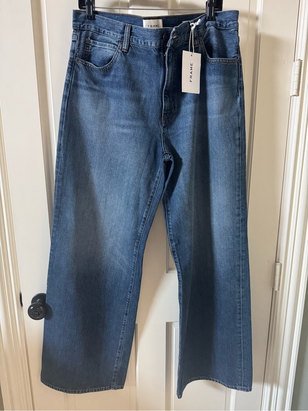 Frame Denim women’s Wide Leg Jeans - Blue